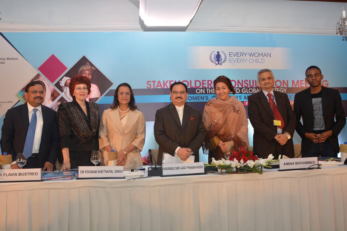 MoHFW_INDIA's tweet photo. Shri J P Nadda: Mother, child and adolescent health high on Government agenda http://t.co/bfdzPJAKFe http://t.co/mALGUysJY7