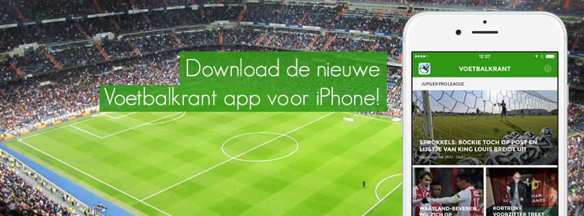 panenka76's tweet photo. De nieuwe Voetbalkrant app voor iOS, nu beschikbaar! #voetbal #livescore #iphone #app #free http://t.co/Bu16SvUjbe
