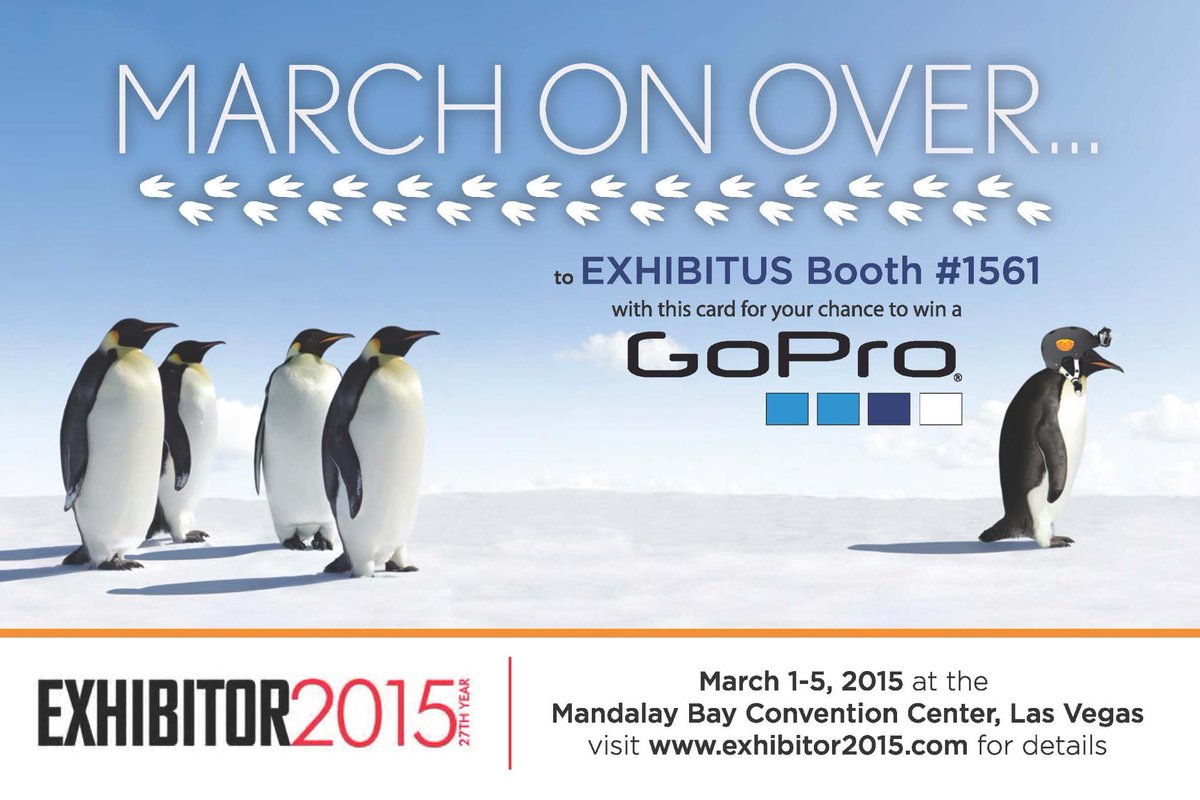 Come see why #designmatters at #EXHIBITORLIVE next week - Booth 1561! #exhibitus