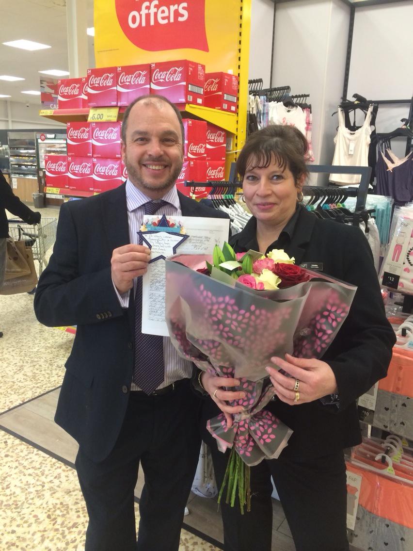 Special WOW for Linda and the F&amp;F team from the Board of Directors Tesco PLC <a href="/Em_Goodall/">Emma Goodall</a> <a href="/bperrin8/">Beth Perrin</a>