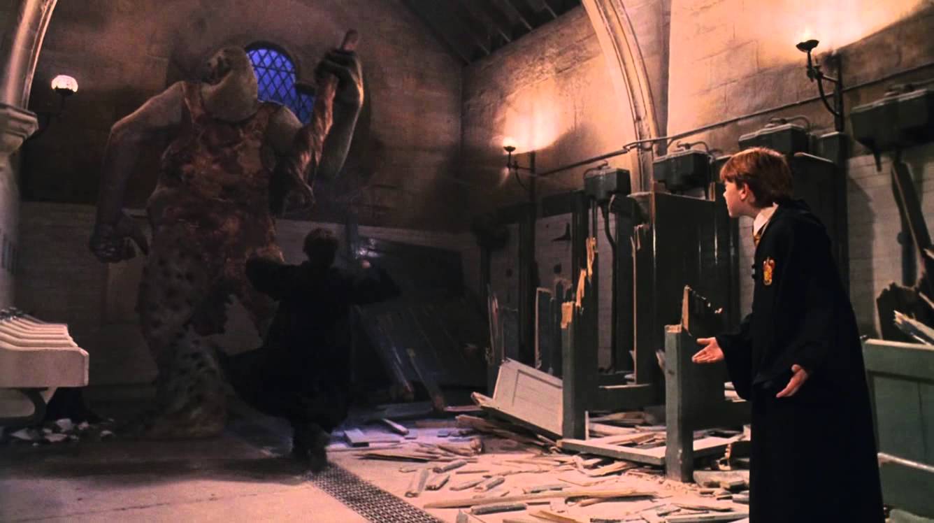 Potterhead Posts on Twitter: "The day Harry and Ron defeated the mount...
