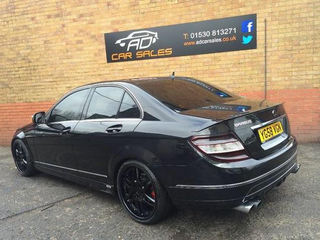 ADCARSALES's tweet photo. BRABUS Mercedes Benz C Class C320 CDI. 

Full black leather, electric memory adjustable seats,

£16,500 http://t.co/NAbuVegj2s