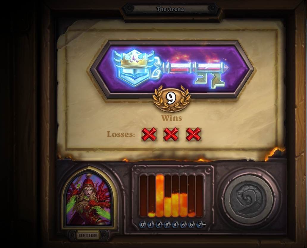 CuriosityEffect's tweet image. 9-3 en Arena gracias a mi gran habilidad para tener un buen draft.
#MuchSkill