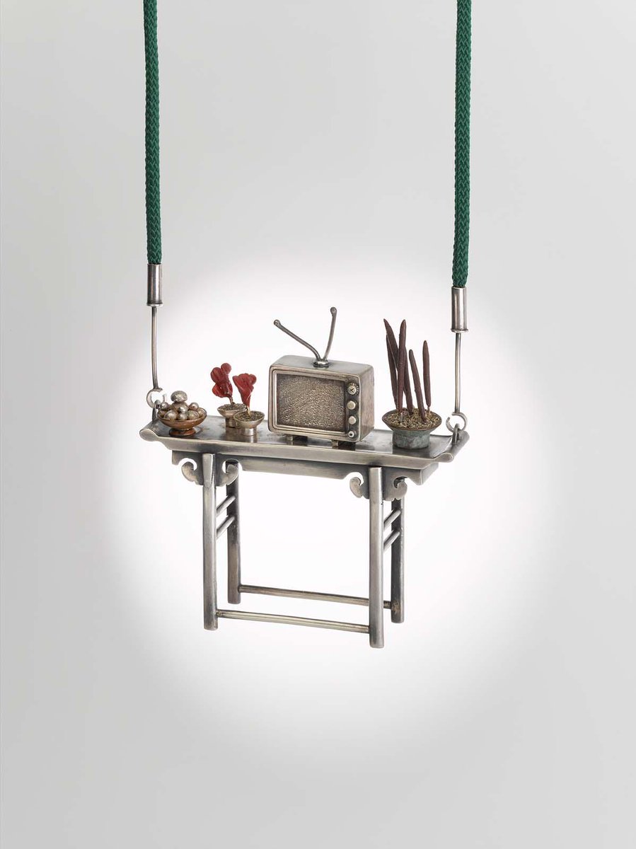 TV stand necklace - The Daphne Farago Collection