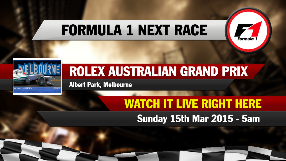 Get in Pole Position for the new F1 season, for info call 0191 328 0630 email support@screach.com