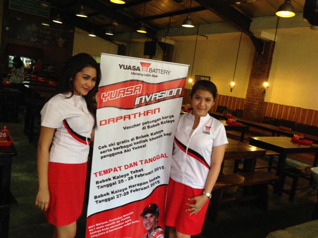 Yuasa Invasion edisi Bebek Kaleyo Tebet udah berakhir. Besok dan sabtu kita ada di Bebek Kaleyo Harapan Indah