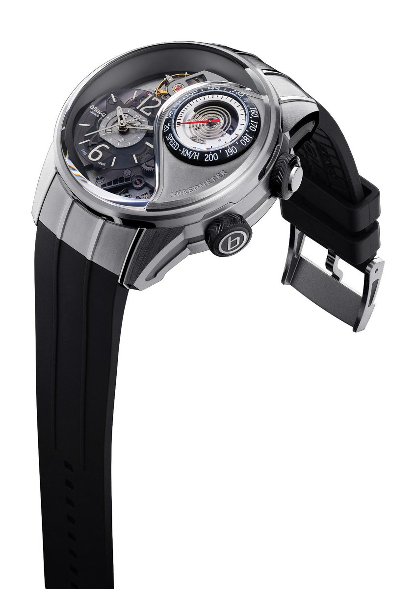 51_East's tweet image. Génie 03 من Breva. أول ساعة على الاطلاق مجهّزة بعداد سرعة عملي. 
#فيفتي_ون_إيست #معرض_الدوحة_للمجوهرات_و_الساعات