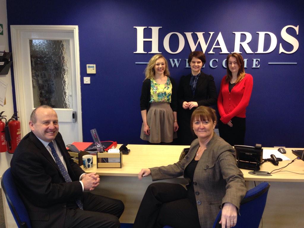 NorwichChloe's tweet photo. The team at Howards Estate Agents #Norwich have taken on 11 apprentices as big supporters of @NorwichforJobs. Thanks! http://t.co/Z06d4O45Wi