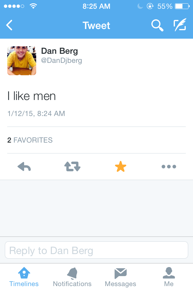 jakebellBRH's tweet photo. #tbt to when Dan Berg came out #goodforyoubud http://t.co/wArSPu3S0T