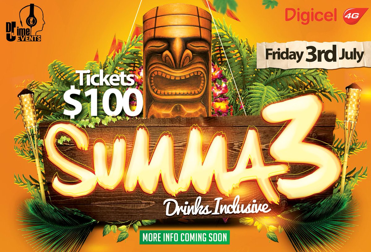 DJJime's tweet photo. #Summa3 Friday July3rd @ Sandpiper in Crosbies|
$100 DRINKS INCLUSIVE http://t.co/cVYEGVChiP