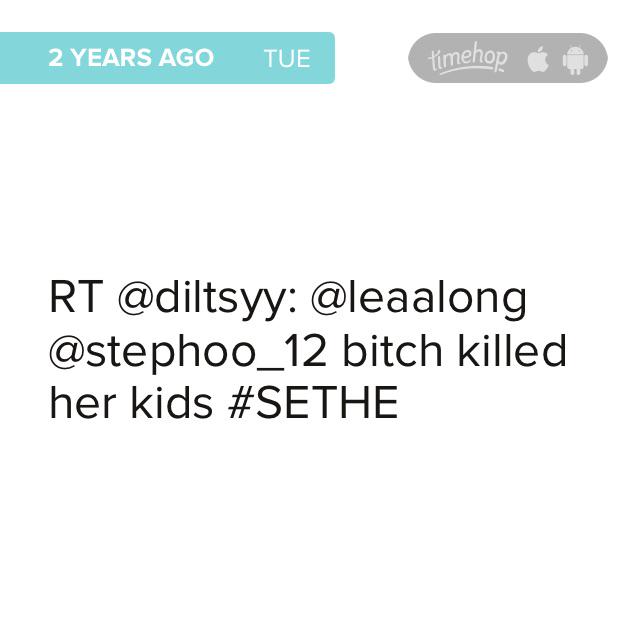 stephoo_12's tweet photo. Look at what was in my @timehop! @diltsyy @leaalong @stephoo_12 @ash_heat 😂😂😂 #SETHE http://t.co/k12GzaOs1z http://t.co/PwnCiTmJCg