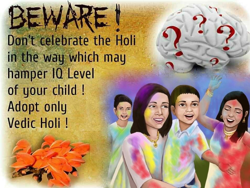 @shilpi2424 @hinduvoice Wash away the inner impurities and celebrateHoli in a unique way by adopting #HappyVedicHoli