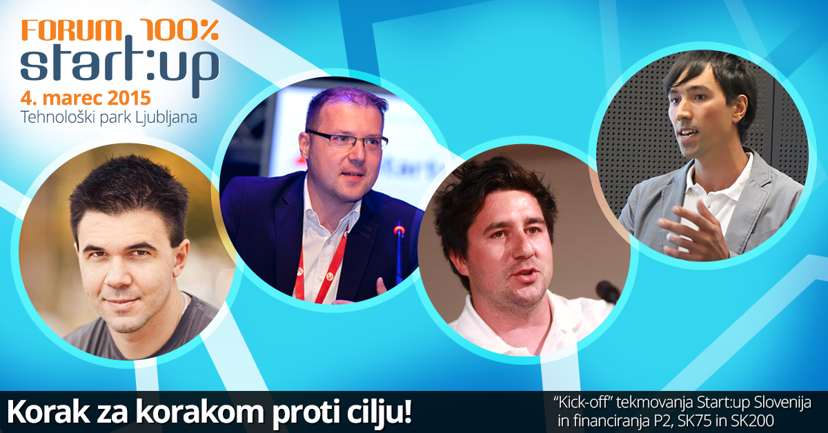 StartupSlovenia's tweet photo. O svojih podjetniških izkušnjah bodo govorili @damc13, @mckasper, @igorpanjan in Marko. http://t.co/Djqits5sis http://t.co/lZaS7UyDVz