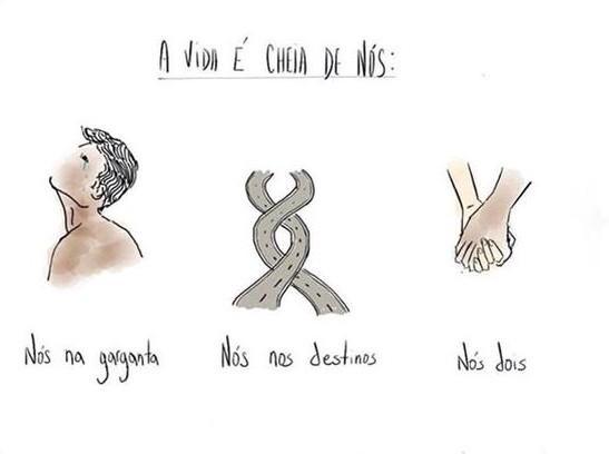 maisbrasil's tweet photo. A vida e seus eternos "nós" http://t.co/HaFPNbQGgN