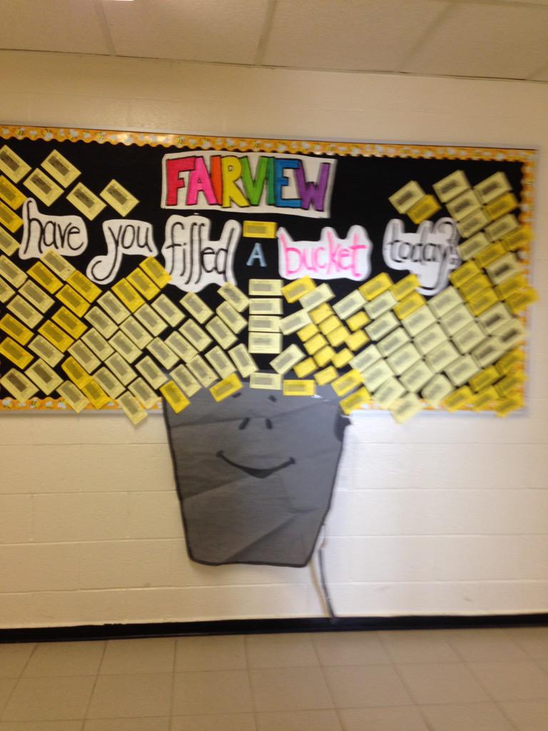 Fairview shows caring by filling buckets.