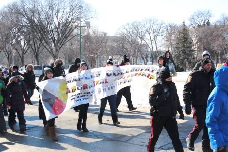wpgpolice's tweet image. School Officers honoured to march w/@STARTwpg; Students Together Against Racism Today ow.ly/JHaFz