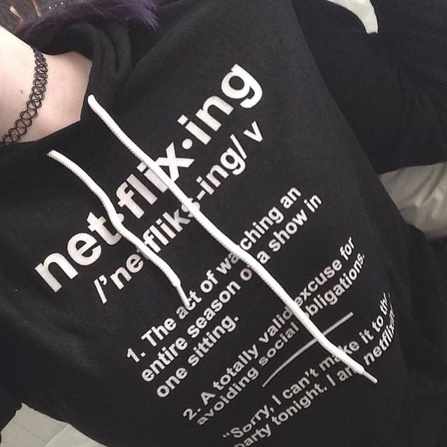 Netflixing forever!! 🙌🙌 ofmiceandtwats 💖 SHOPJEEN.com