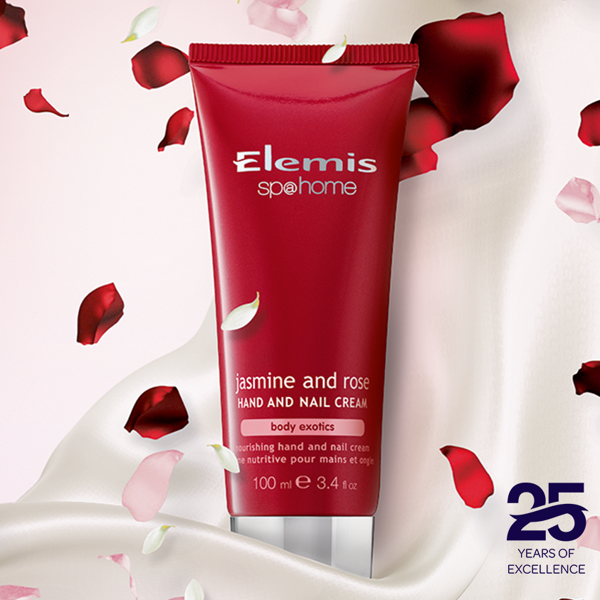 creamspa's tweet photo. NEW #Elemis Jasmine &amp; Rose #Hand and #Nail #Cream available now!!! #mothersday #gift #manicure #spa #beauty http://t.co/ydFu4vaR3M
