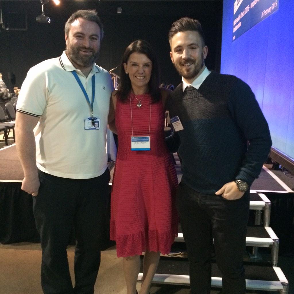 Check4lifeCDDFT's tweet photo. Fantastic day at #NHSHealthCheck2015 Conference @JamieWaterall @DrDawnHarper http://t.co/aDB5HQ4t6x