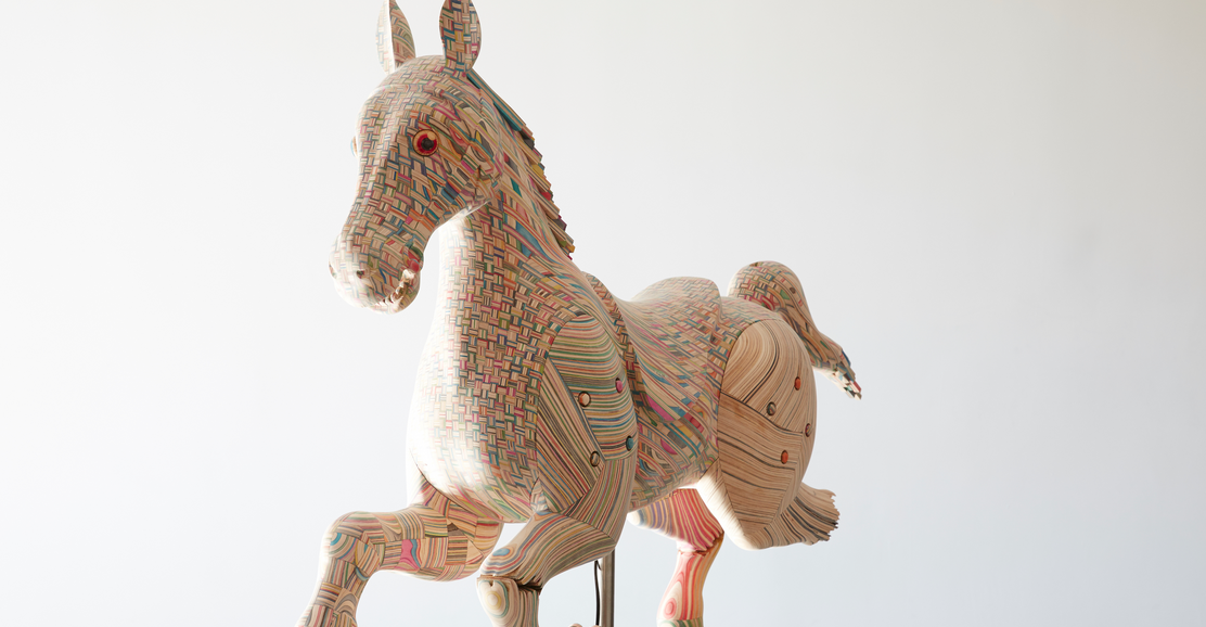 CreatorsProject's tweet photo. Haroshi's sculptures turn broken skateboards into art: http://t.co/RTSZqtmGby http://t.co/s119MVmUzb