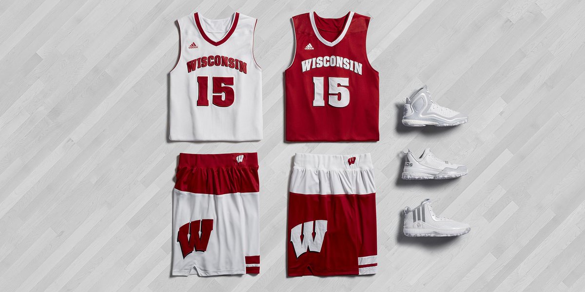 wisconsin badgers basketball jersey