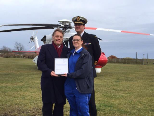 Presentation by Transport Minister John Hayes and Head of Coastal Operations Charlie Ball #999Coastguard <a href="/MCA_media/">Maritime and Coastguard Agency</a>