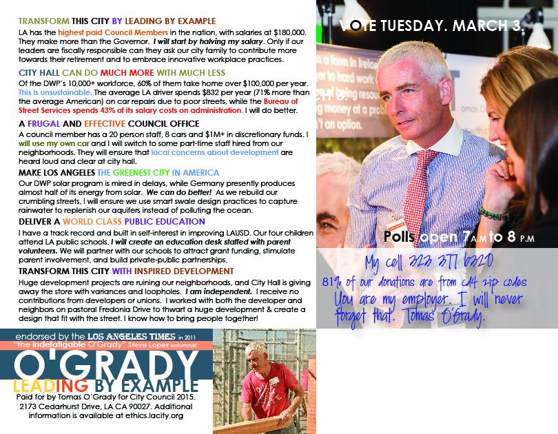 TRANSFORM THIS CITY BY LEADING BY EXAMPLE - goo.gl/d9GyVb #OGRADY2015