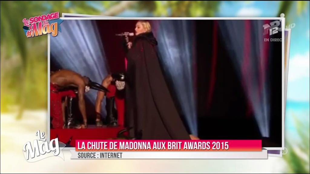 NRJ12lachaine's tweet image. SONDAGE #LeMag : on veut votre avis ! Madonna doit-elle mettre fin à sa carrière ? #OuiMadonnaLeMag #NonMadonnaLeMag