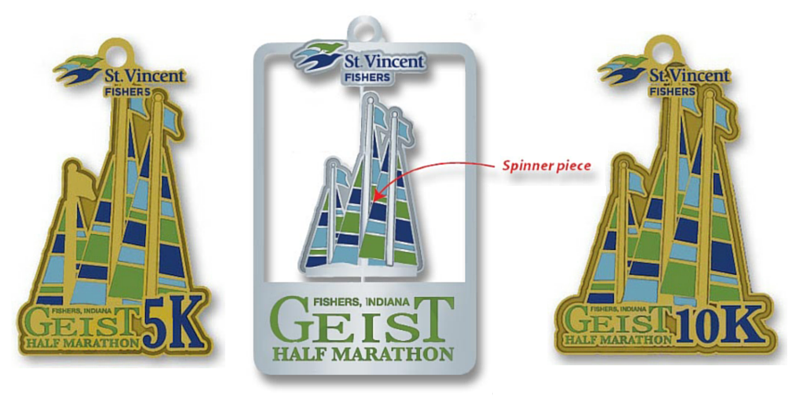 GeistHalf's tweet photo. Will YOU have one of these awesome medals at our finish line on May 16? http://t.co/xBdj54nhJE http://t.co/RggVyXTNhe