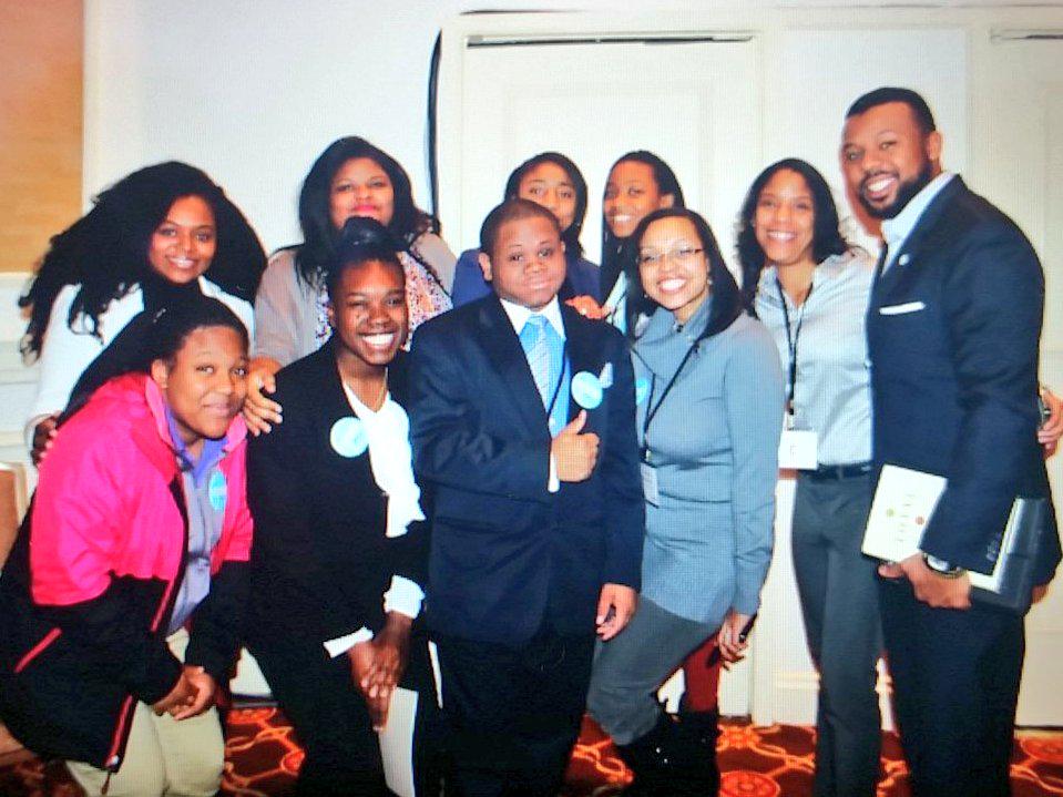 CardozoITAcad's tweet photo. #cardozohs #thefutureproject #DC #NAF  #OppSummit #OppNation we in here! http://t.co/k3v27k6hNX