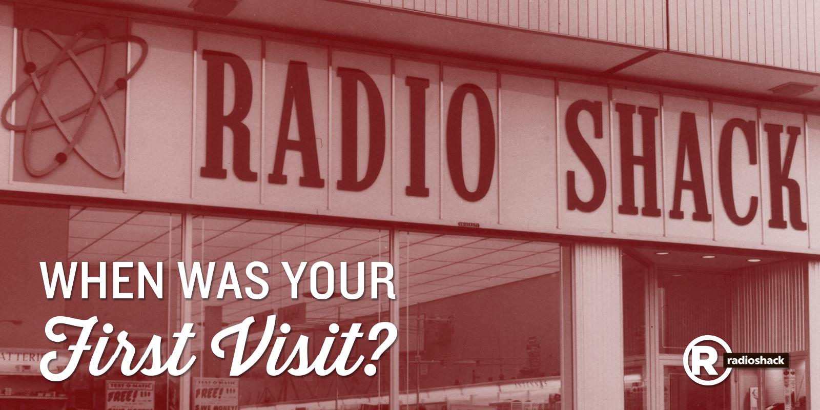 RadioShack on Twitter "Do you remember your first trip to RadioShack