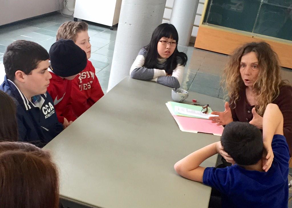 CapeCod_Academy's tweet photo. #insideCCA - MS Service Learning meets with MS teachers to hear about their service learning commitments http://t.co/QSIJJc7Ben