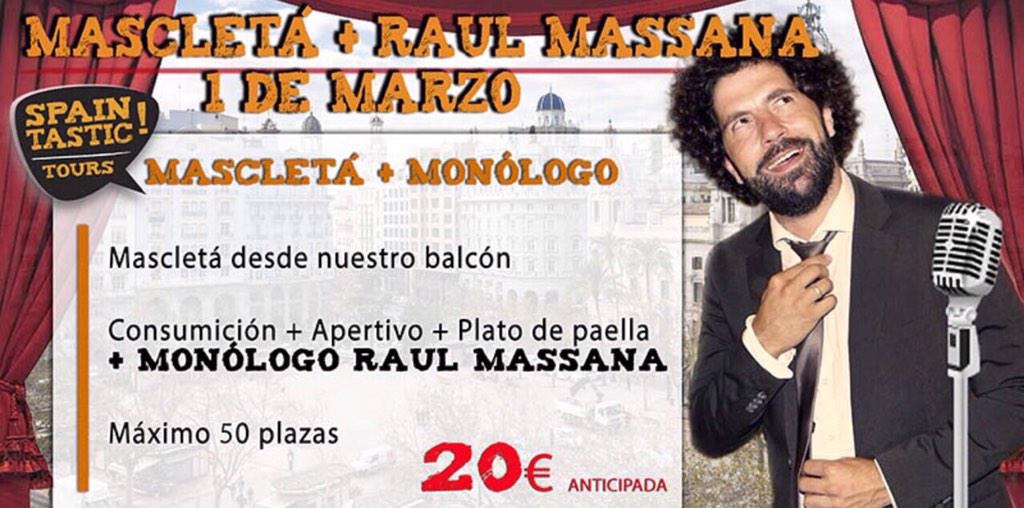 OnlyEvents's tweet image. Entradas para ver la mascleta desde el balcon situado en la esquina de calle barcas