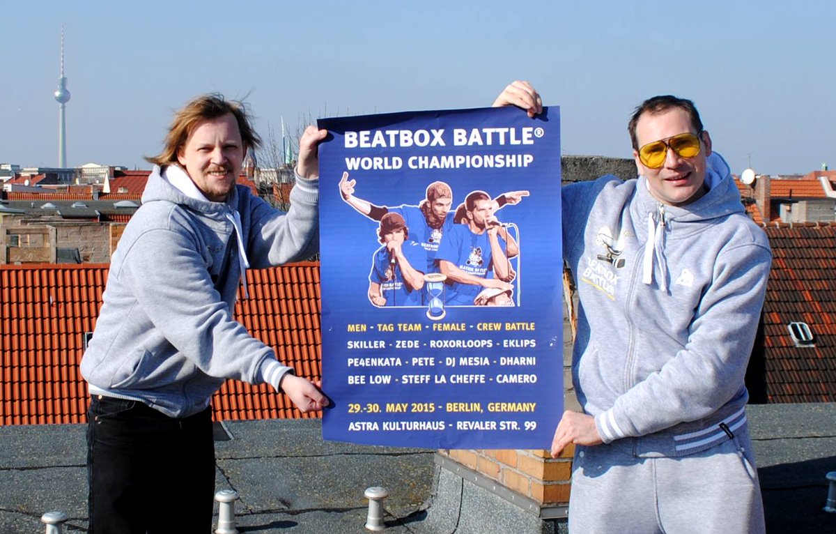 beatboxbattle's tweet photo. WORLD CHAMPIONSHIP - SKY IS THE LIMIT - 
Take a look at the new Beatbox Battle World Championship event poster #BBBWC http://t.co/74mb67xQEP