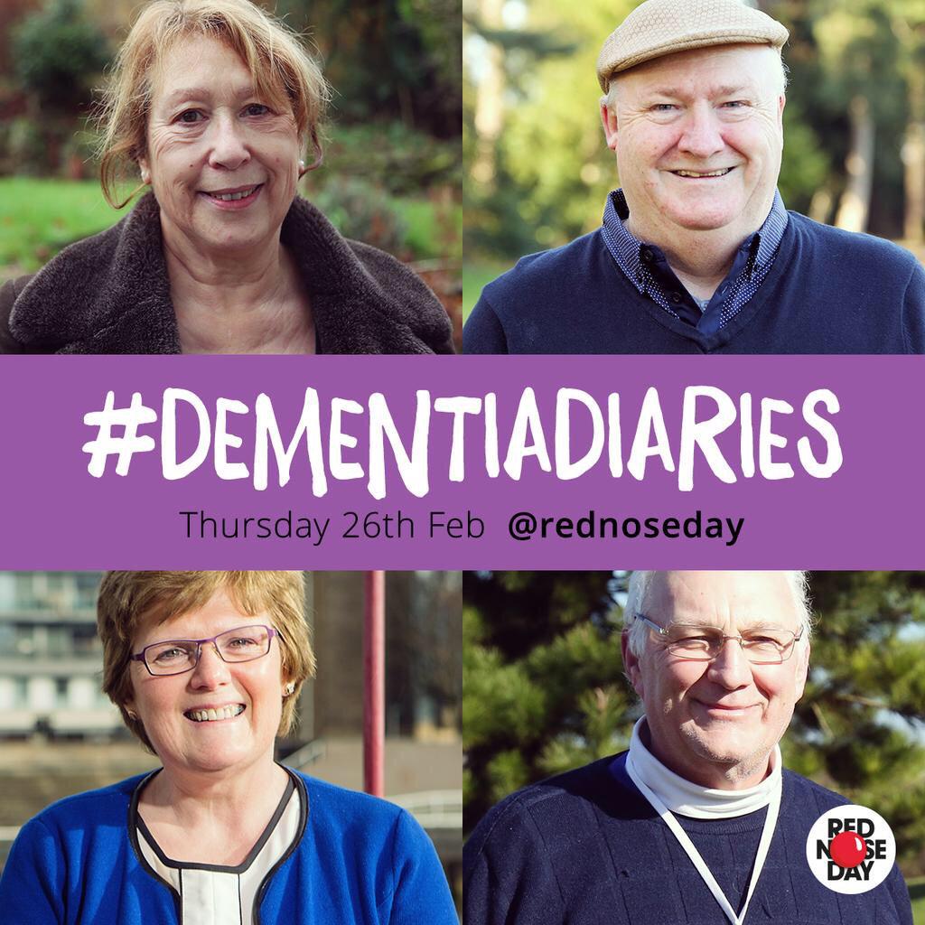 sportrelief's tweet photo. Today was only the start though - the #DementiaDiaries hashtag &amp; @DementiaTweets live on to help more voices be heard http://t.co/txJbFETEl8