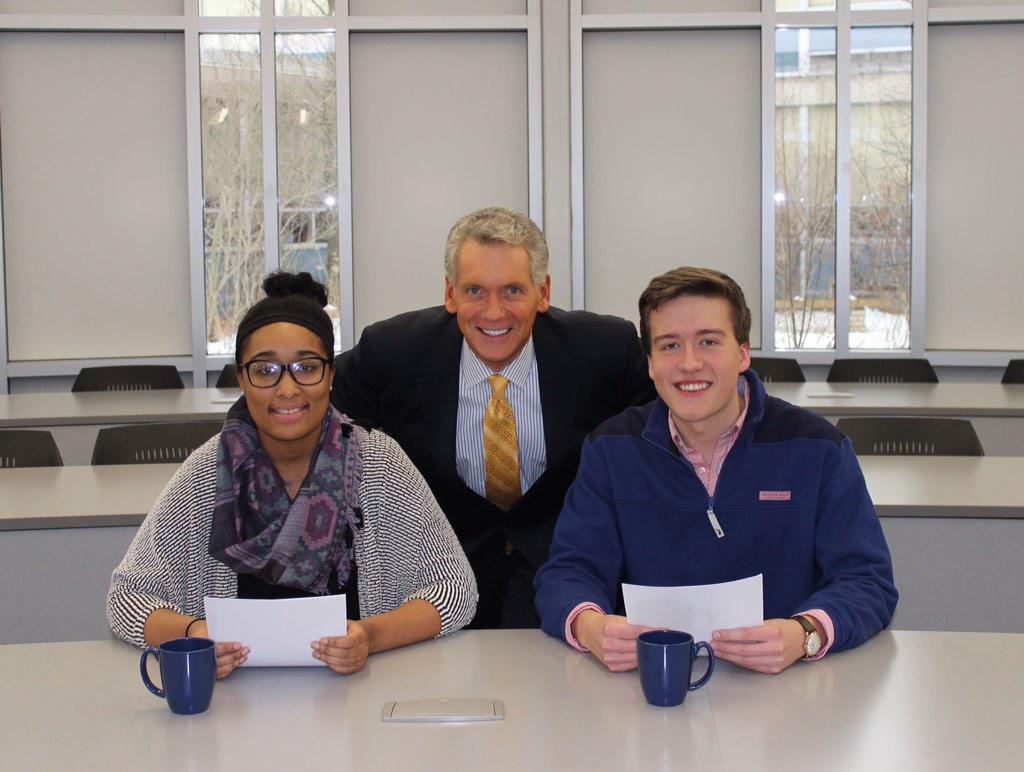 WoodlandHillsHS's tweet image. Most Likely To Anchor @WTAE w/ @mikeclarkWTAE  #seniorsuperlatives @_quuiioonnaa_ @ShawnMcGorgeous