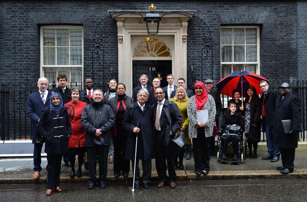 LucianHudson's tweet photo. Photo of @citizensuk civil society leaders meeting today at No.10: v. good round-table discussion with PM http://t.co/8KKfb0hKFz