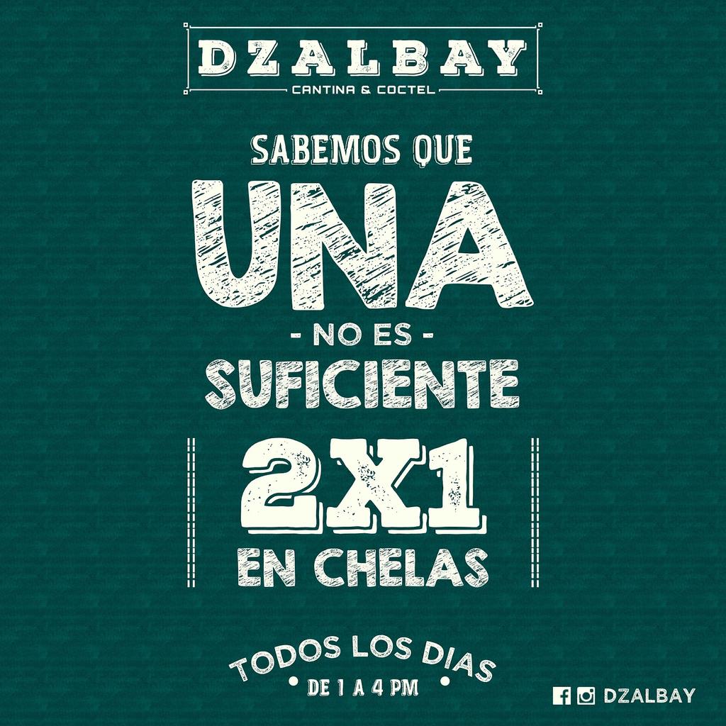 No te pierdas esta excelente promoción de 1 a 4 todos los días.