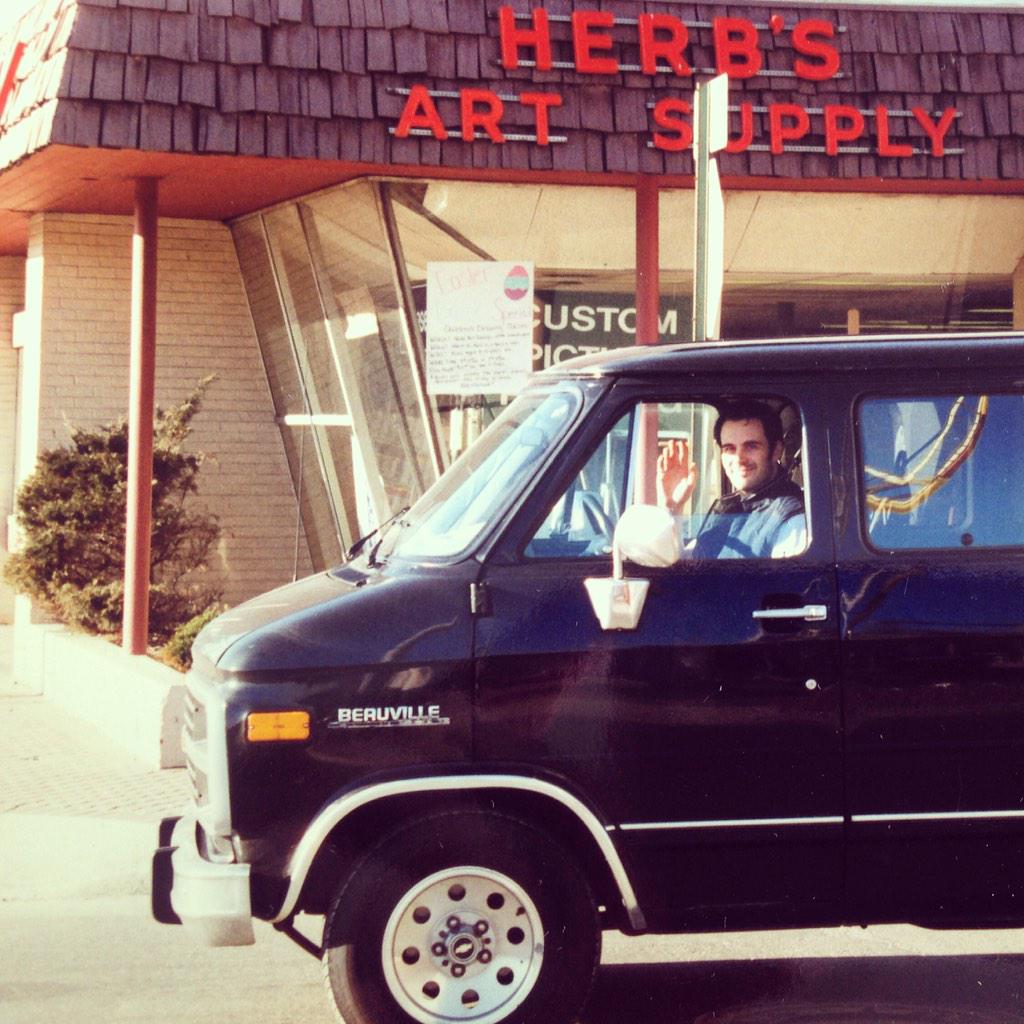 theemory's tweet photo. Before we were the emory, we were Herb's Art Supply! Hi Chris! #tbt #Ferndale #WABCO #craftcocktails http://t.co/qnFBlTkNWd