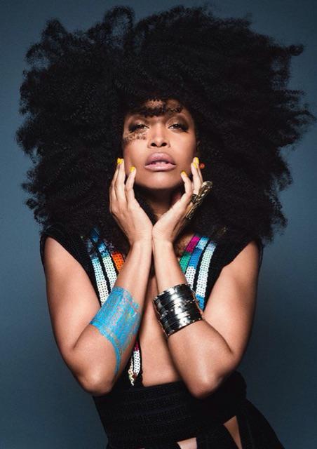 Happy bday to queen erykah badu. your music is healing + your vibes are majestic 