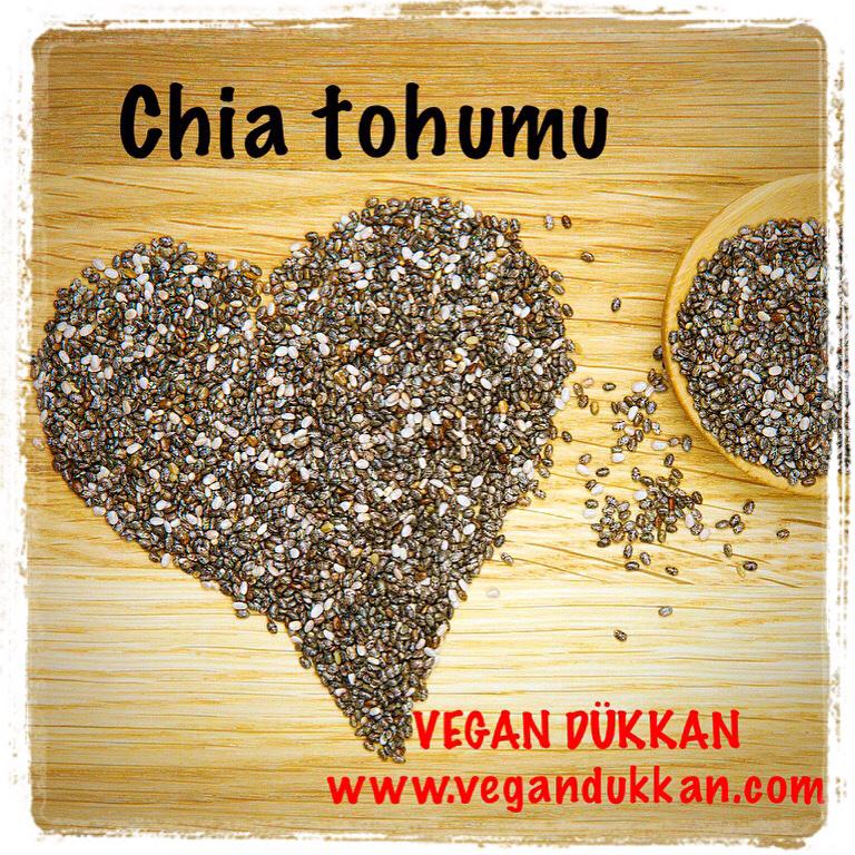 Omega 3'ün doğa ve hayvan dostu, sürdürülebilir kaynağı chia tohumu Vegan Dükkan'da.Balık yemen lazım diyene kanmayın