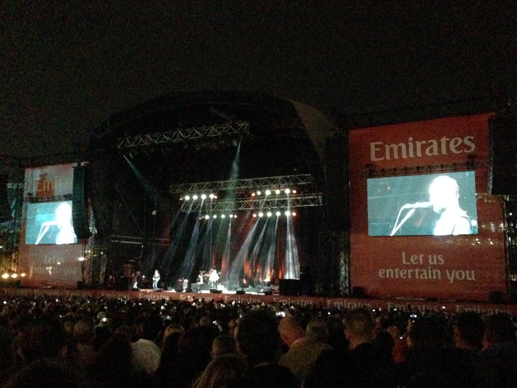 Sting in Dubai 2015 - just as good as 1982 at the NEC!