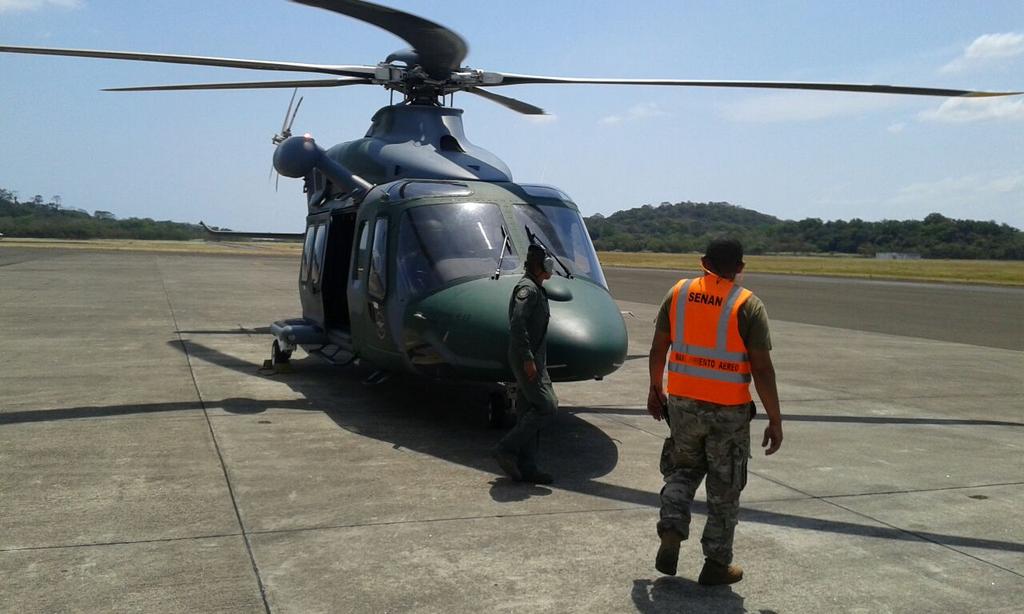 Niña de 1 año fue evacuada por AN-140 desde Río Indio, Coclé hasta Howard, con deshidratación severa, diarrea y asma.