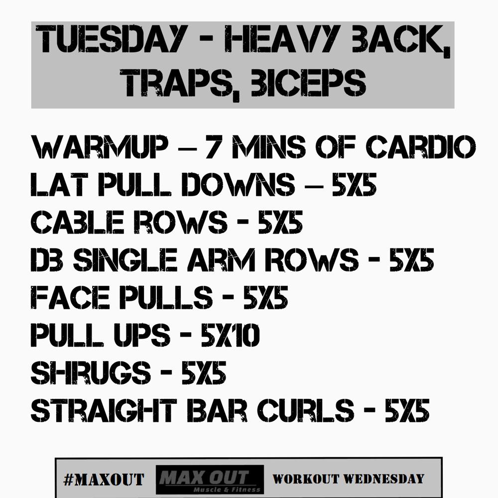 MAXOUTMuscle's tweet image. New Workouts Posted!! Heres the featured BACK workout- buff.ly/1alUSja