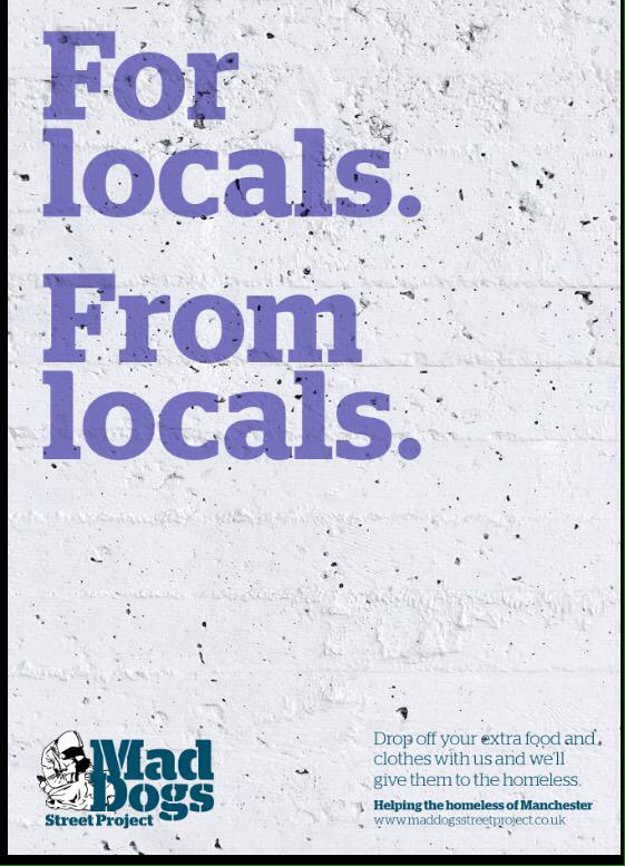 Elliottsx's tweet image. For Locals, From Locals @MadDogsHomeless #HelpingTheHomeless #HomelessProject