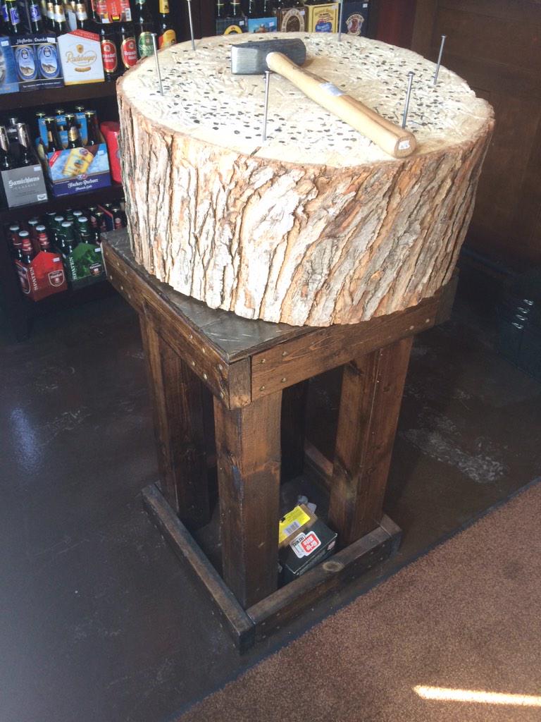 Beer Widow on Twitter "ISO hammerschlagen stump base or ideas to DIY FlatEarthBrewer