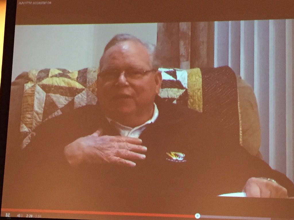 AnglerMD's tweet image. David Oliver gets his chance too, live on video from Columbia mo, we luv u #hpm15