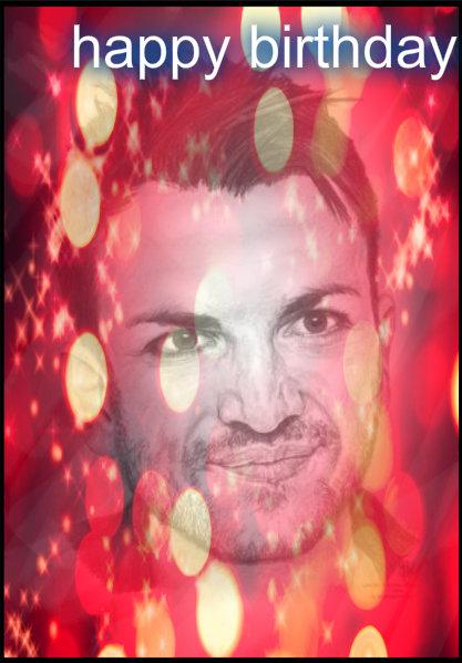 Happy Birthday 
Peter  Andre, via  