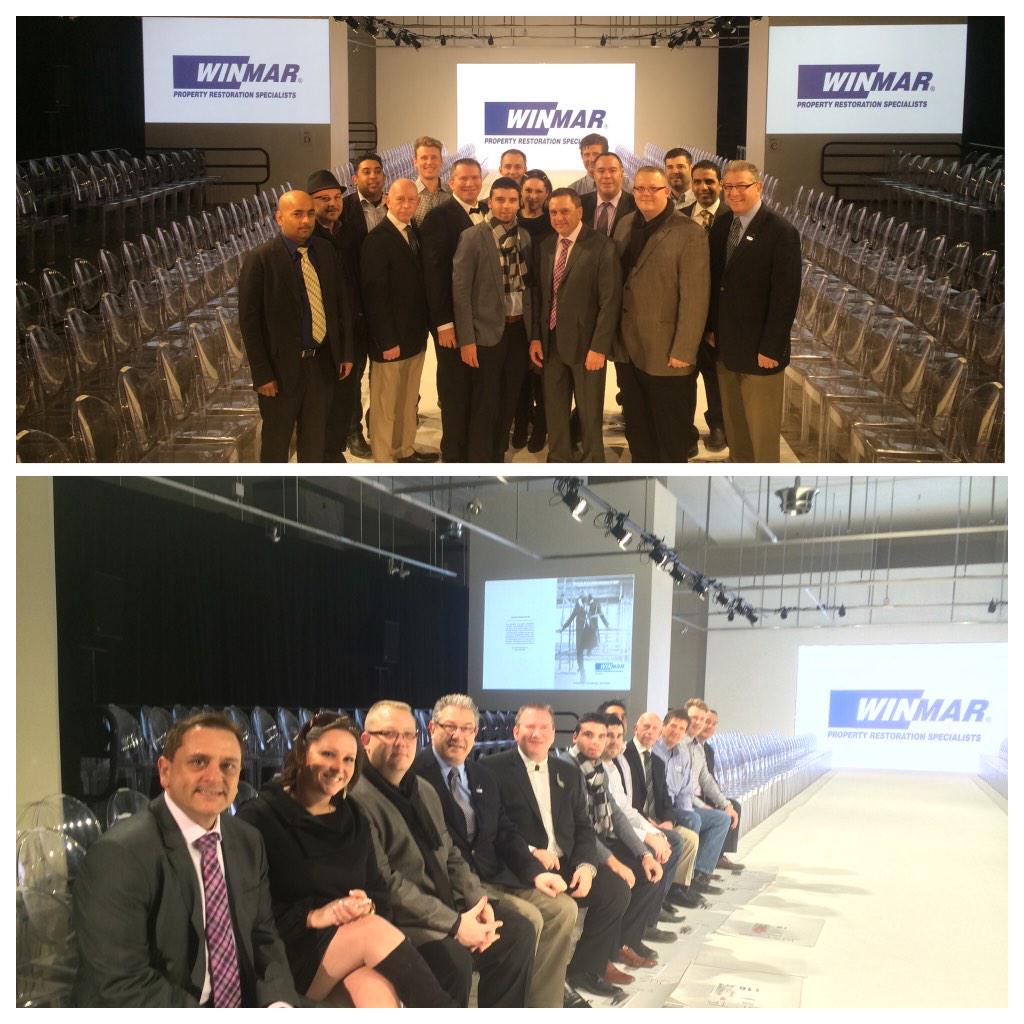 DaraBanga's tweet image. Looking fabulous all!  @winmartoronto: #TeamBlue in full force @TOM_FW today! #Winmar #ComingThroughForTOM