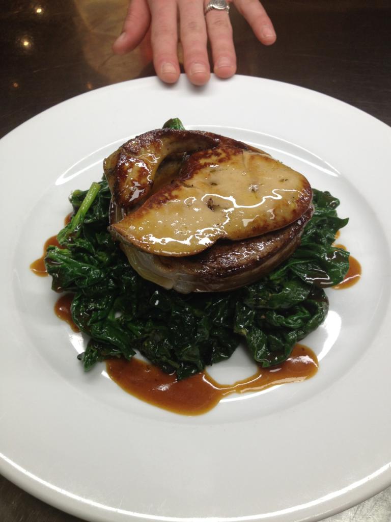 J'Go on Twitter "Tournedos de bœuf Charolais façon rossini, tombée d